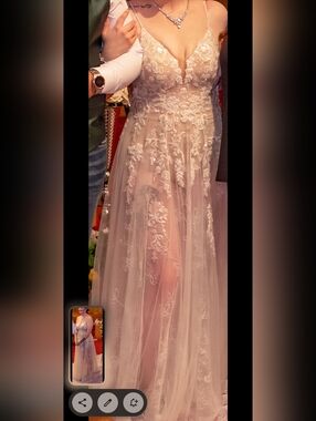 Wedding Dress With Custom Bodysuit